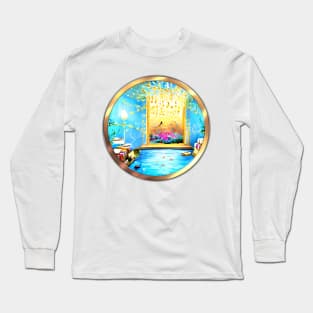 Water Damaged Cruise Ship Long Sleeve T-Shirt